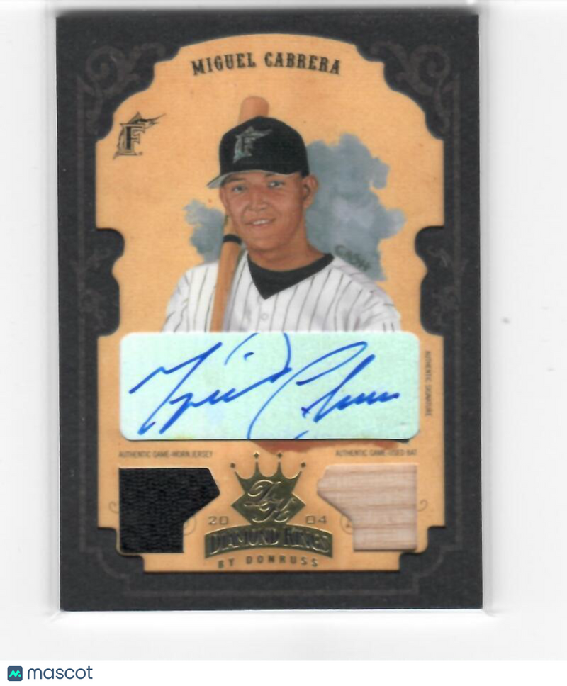 2004 Donruss Diamond Kings DK Signatures Framed Gold