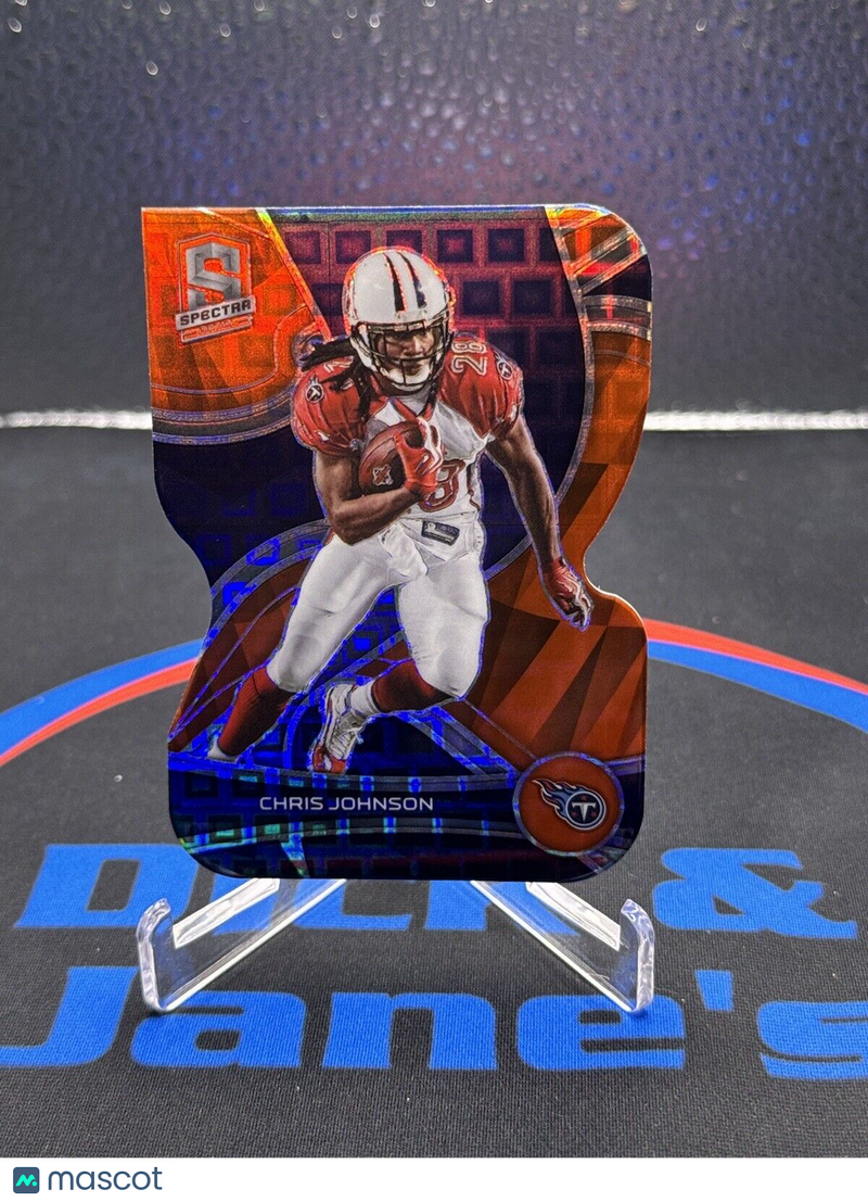 2022 Spectra football Chris Johnson 7/15 Die-Cut