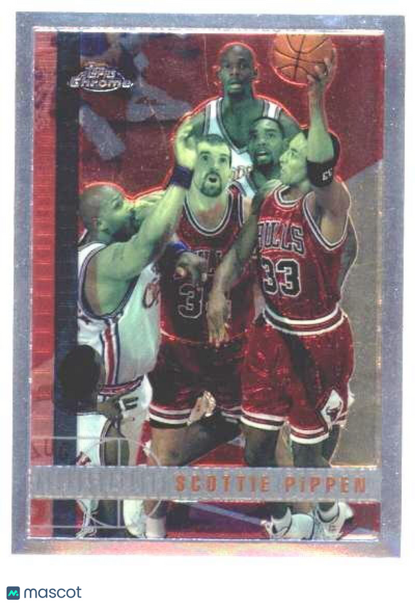 1997-98 Topps Chrome #1 Scottie Pippen - Chicago Bulls NM-MT NBA  ID: 819635