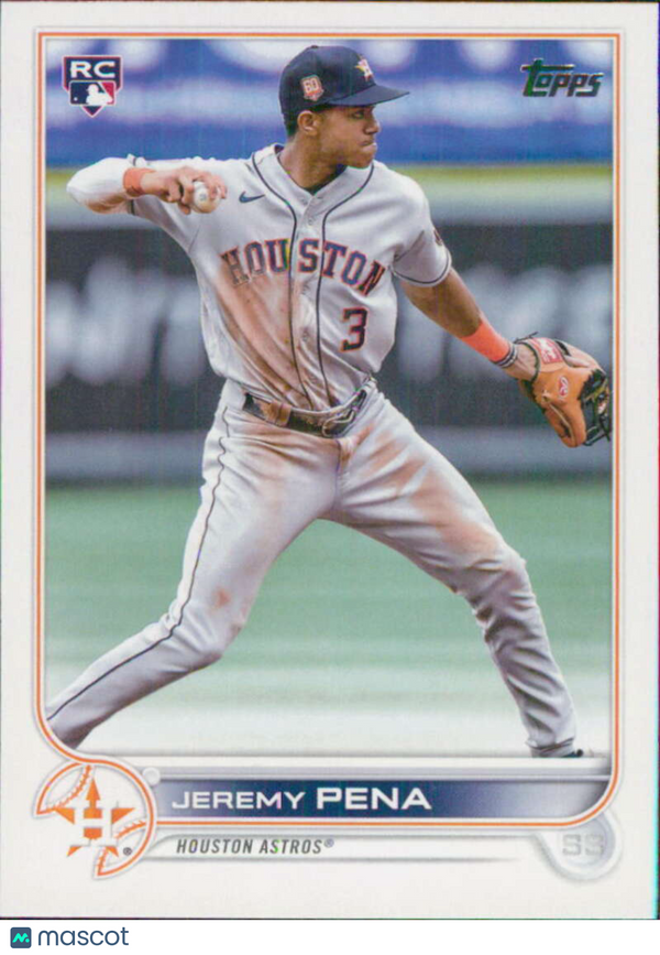 2022 Topps Update #US253 Jeremy Pena Astros NM-MT (RC - Rookie Card)