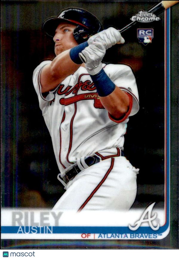 2019 Topps Chrome Update #37 Austin Riley Braves NM-MT (RC - Rookie Card)