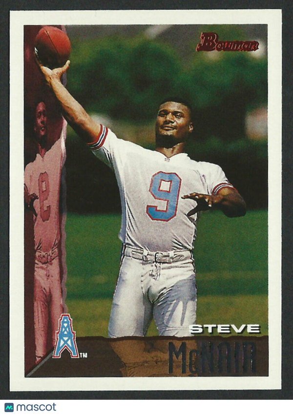 1995 Bowman #3 Steve McNair Oilers NM-MT (RC - Rookie Card)