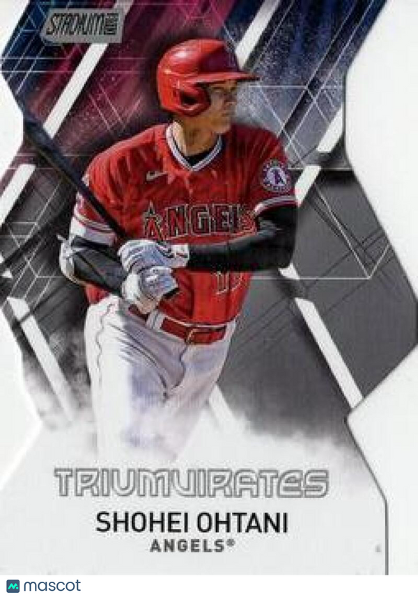 2021 Topps Stadium Club Triumvirates #T-13 Shohei Ohtani Angels NM-MT