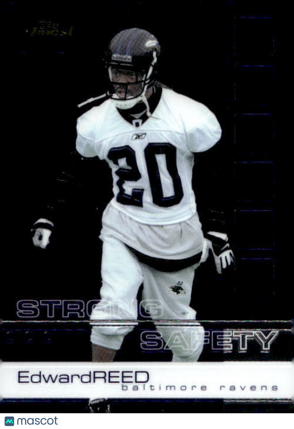 2002 Topps Finest #109 Ed Reed Ravens NM-MT (RC - Rookie Card)