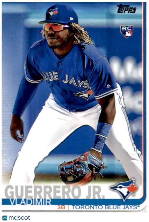 2019 Topps Base Set Photo Variations #700D Vladimir Guerrero Jr RC - Blue Jersey