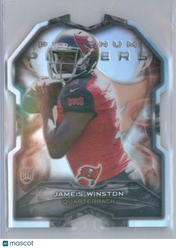 2015 Topps Platinum Platinum Players Die Cuts #PDC-JW Jameis Winston Buccaneers