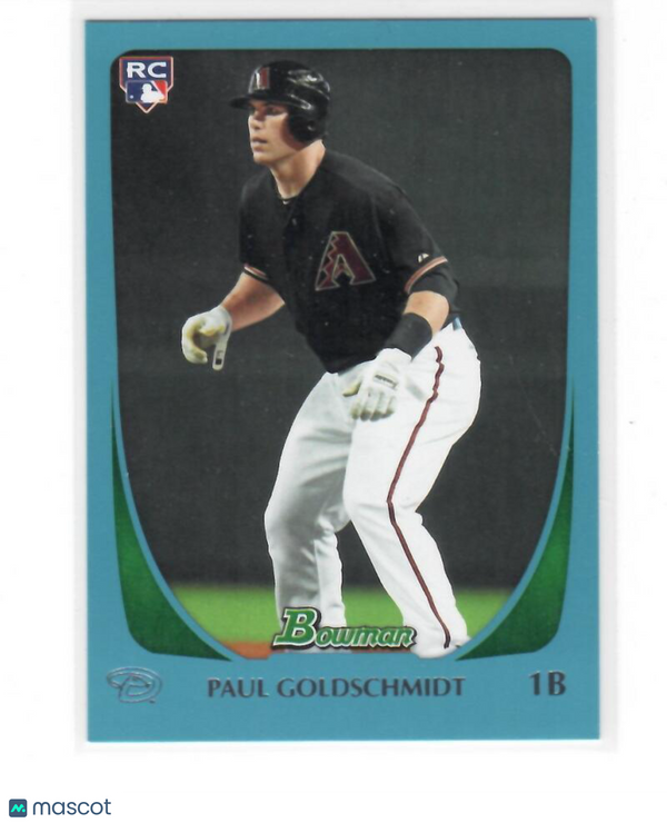 2011 Bowman Draft Blue #108 Paul Goldschmidt Diamondbacks NM-MT (RC - Rookie Car