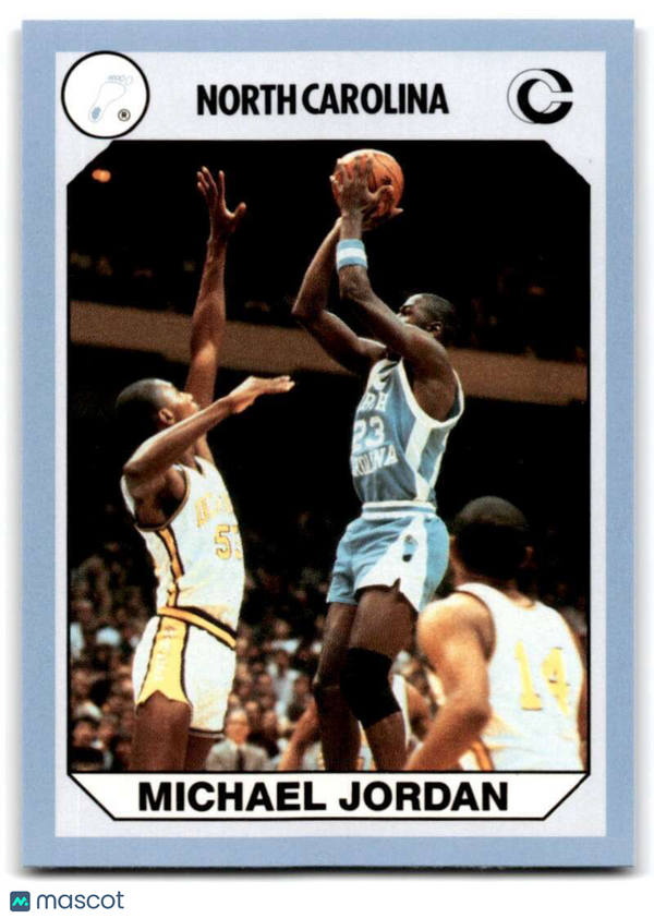 1990 Collegiate Collection North Carolina #44 Michael Jordan NM-MT