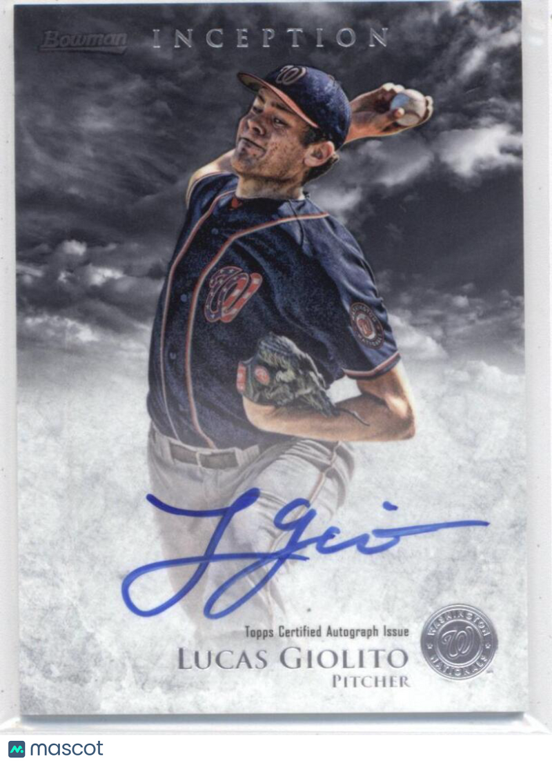 2013 Bowman Inception Prospect Autographs