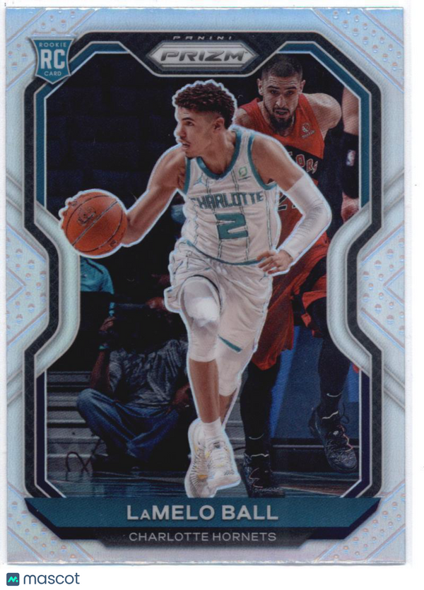 2020-21 Panini Prizm Prizms Silver #278 LaMelo Ball RC - Charlotte Hornets (RC -