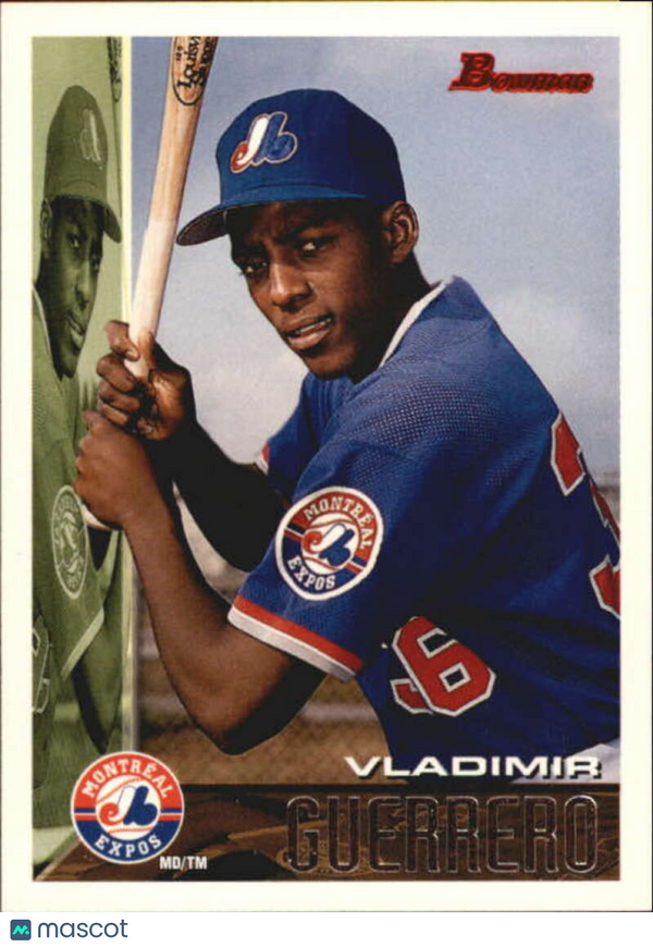 1995 Bowman #90 Vladimir Guerrero Expos (Rookie Card) NM-MT (RC - Rook