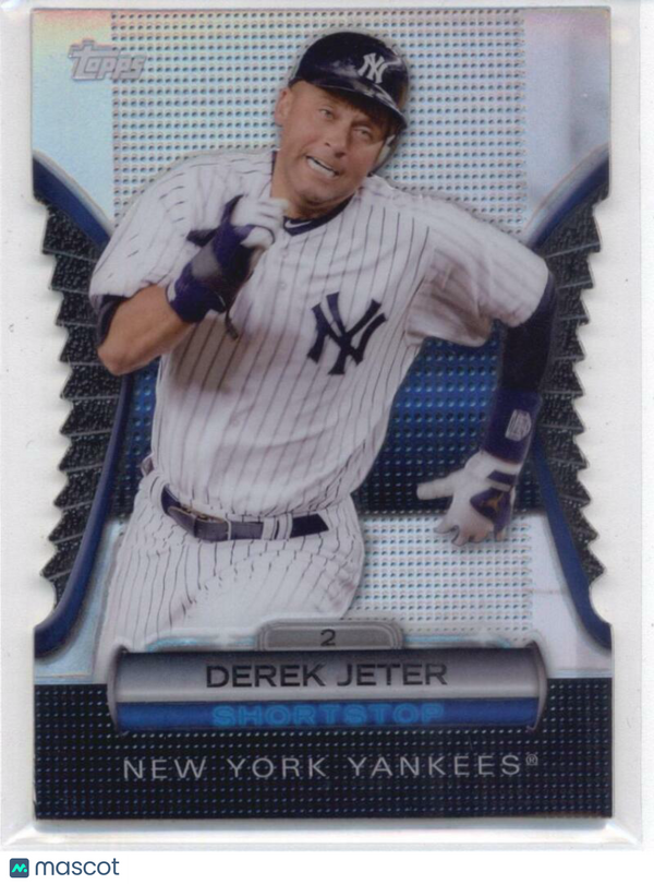 2012 Topps Golden Moments Die Cuts #GMDC-34 Derek Jeter Yankees NM-MT 838836