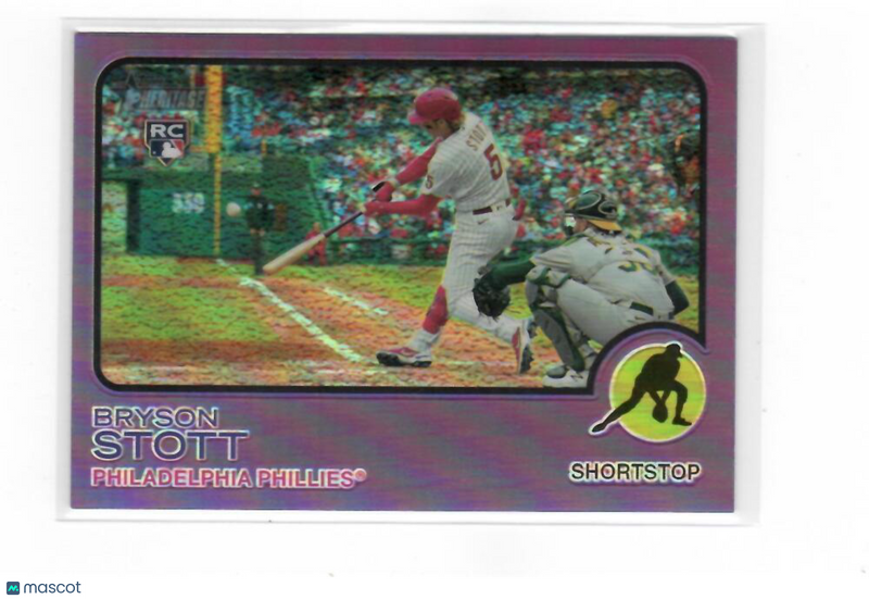 2022 Topps Heritage High Number Chrome Refractor Purple