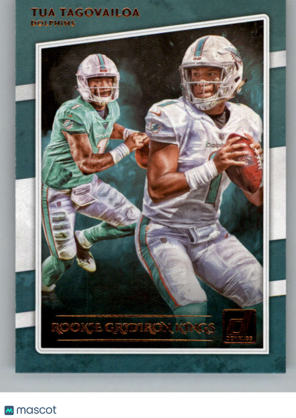 2020 Donruss Rookie Gridiron Kings #2 Tua Tagovailoa Dolphins NM-MT