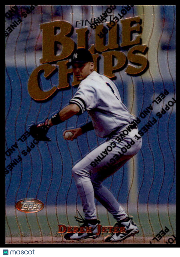 1997 Topps Finest #15 Derek Jeter Yankees NM-MT