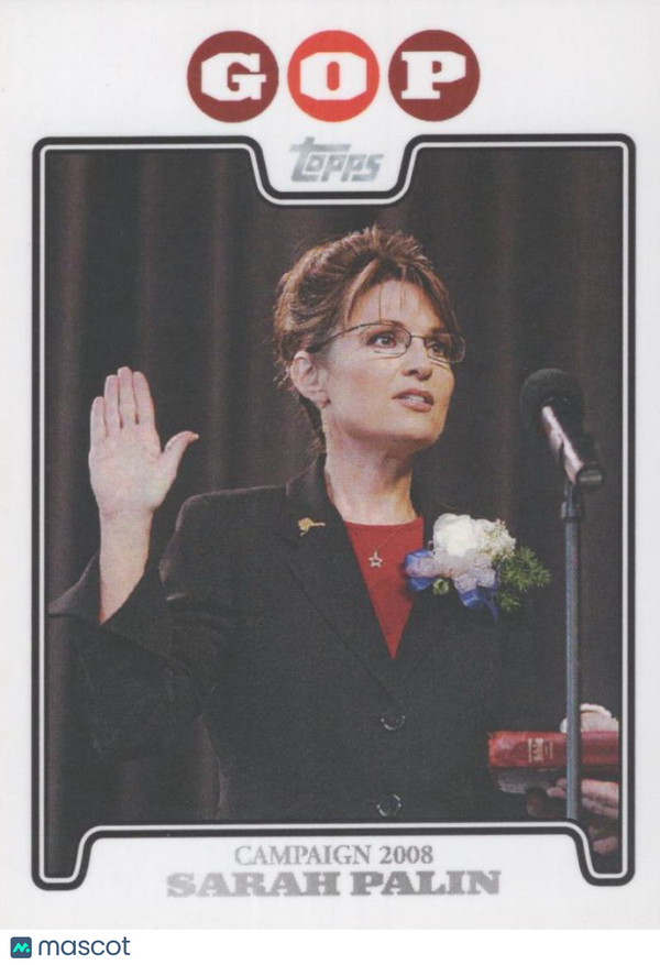 2008 Topps Campaign 2008 #SP Sarah Palin NM-MT