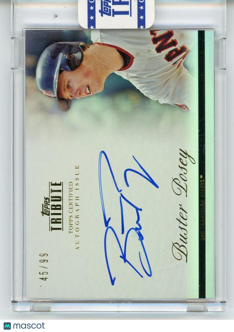 2012 Topps Tribute Autographs