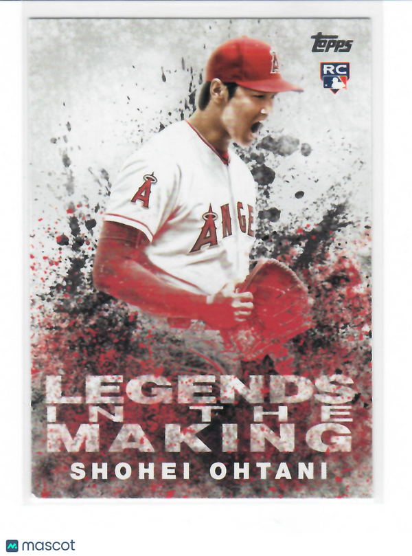 2018 Topps Update Legends in the Making #LITM-21 Shohei Ohtani Angels NM-MT