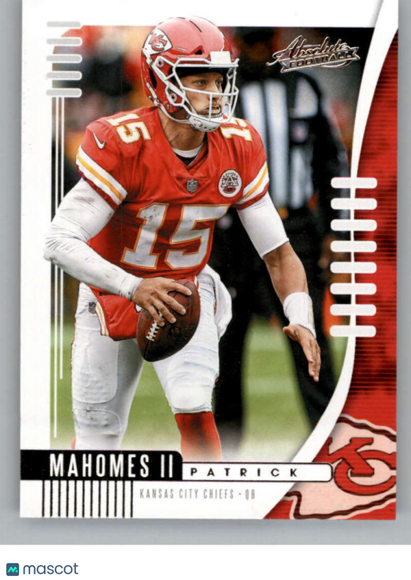 2019 Panini Absolute #38 Patrick Mahomes II Chiefs NM-MT