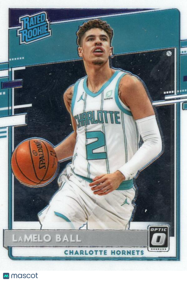 2020-21 Donruss Optic #153 LaMelo Ball Hornets Rated Rookies NM-MT (RC - Rookie