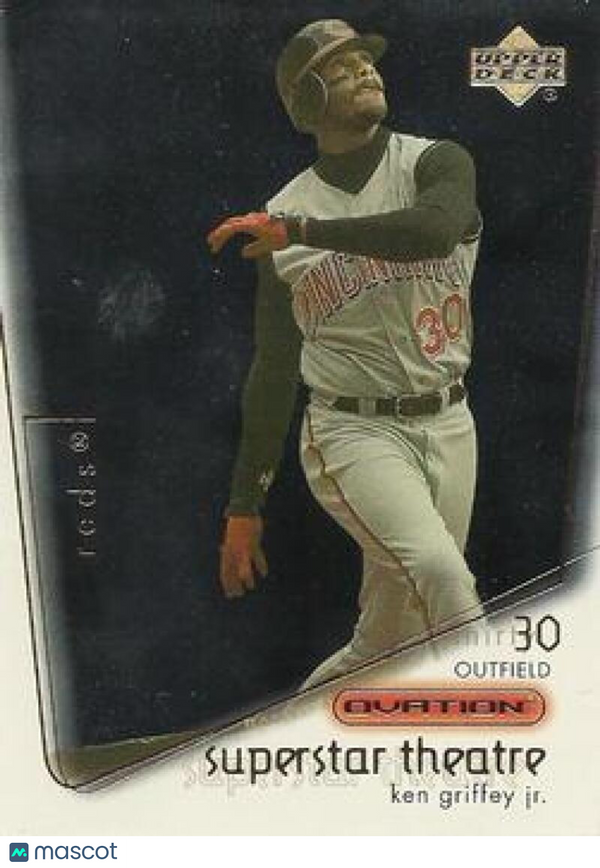 2001 Upper Deck Ovation Superstar Theatre #ST2 Ken Griffey Jr. Reds NM-MT