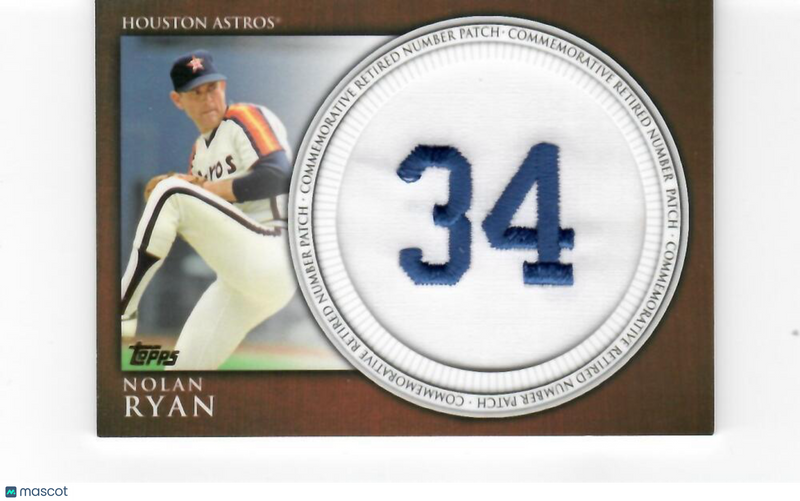 2012 Topps Retired Number Patches