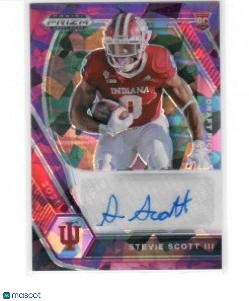 2021 Panini Prizm Draft Picks Autographs Purple Ice