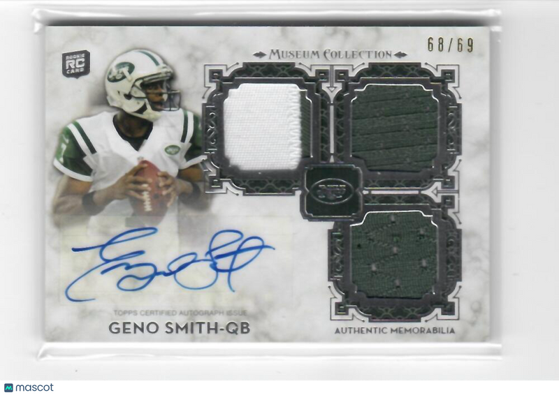 2013 Topps Museum Signature Swatches Triple Relic Autographs