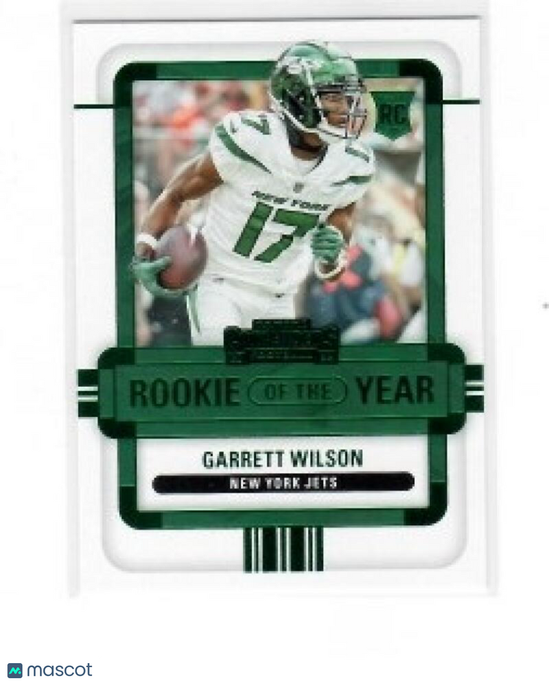 2022 Panini Contenders Rookie of the Year Contenders Emerald