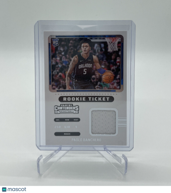 2022-23 Contenders Paolo Banchero Rookie Ticket Patch #RTS-PBO Orlando Magic