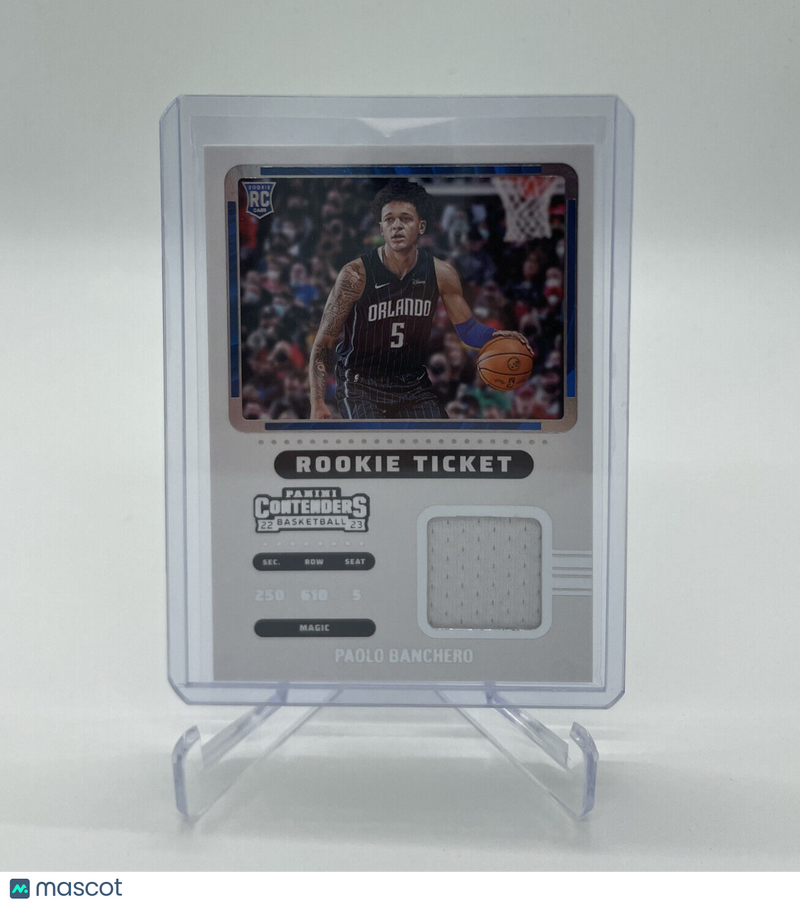 2022-23 Contenders Paolo Banchero Rookie Ticket Patch