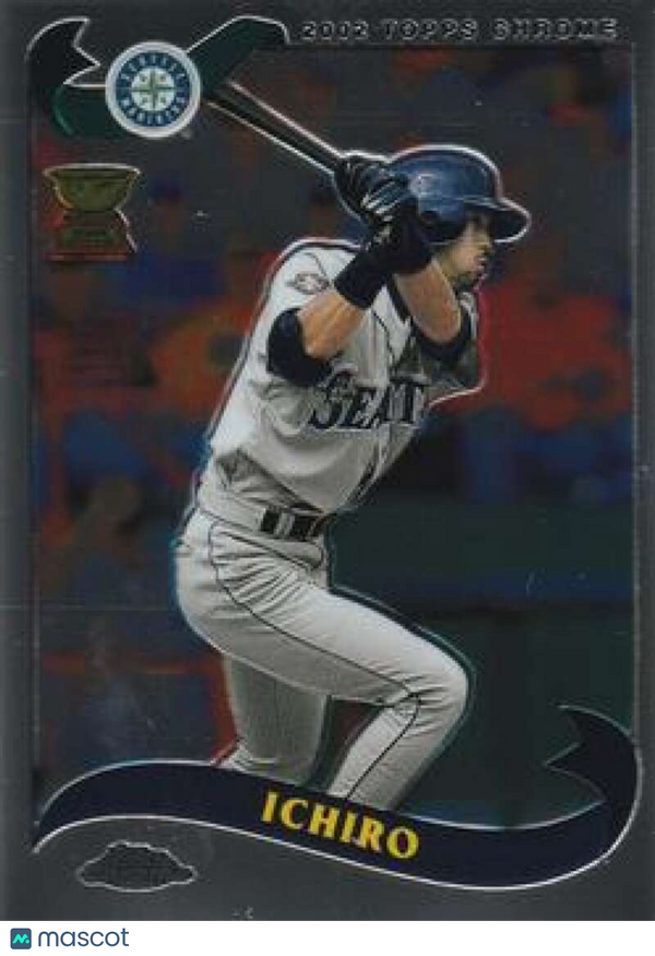 2002 Topps Chrome #225 Ichiro Suzuki Mariners NM-MT