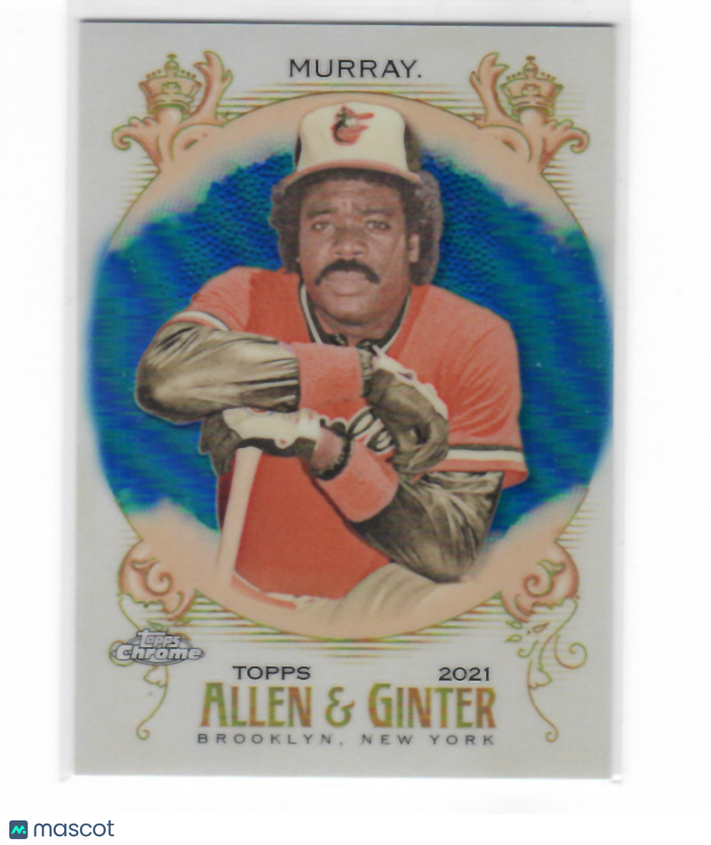 2021 Allen and Ginter Chrome Refractor Blue