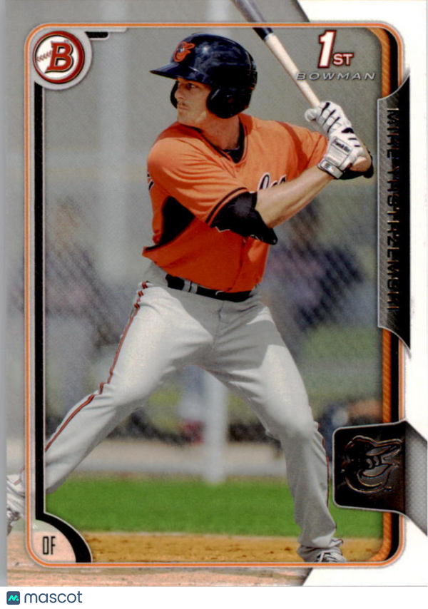 2015 Bowman Prospects #BP138 Mike Yastrzemski Orioles NM-MT (RC - Rook