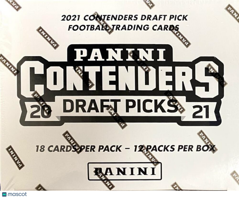 2021 Panini Contenders Draft Picks Football Value Pack Box (216 NFL Trading Card