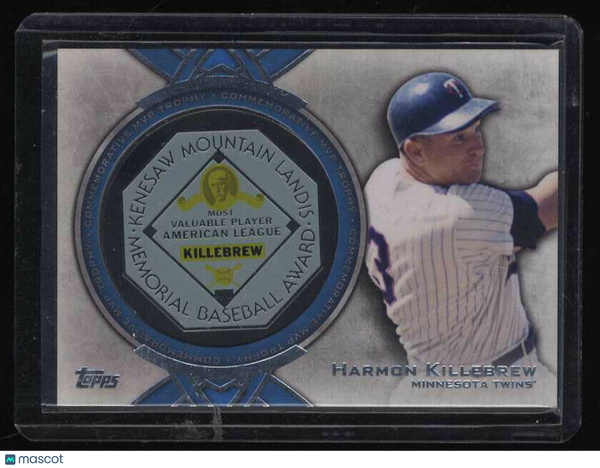 2013 Topps MVP Trophy #MVP-HK Harmon Killebrew Twins NM-MT