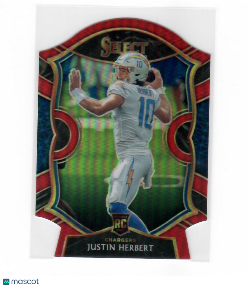 2020 Panini Select Red Prizm Die-Cut