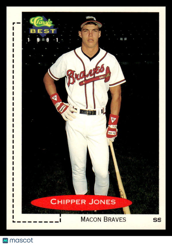 1991 Classic Best #268 Chipper Jones NM-MT