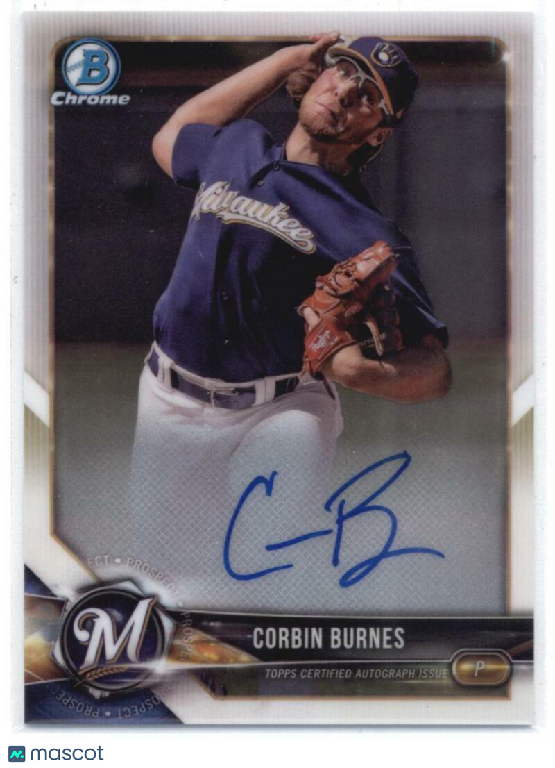 2018 Bowman Chrome Prospect Autographs