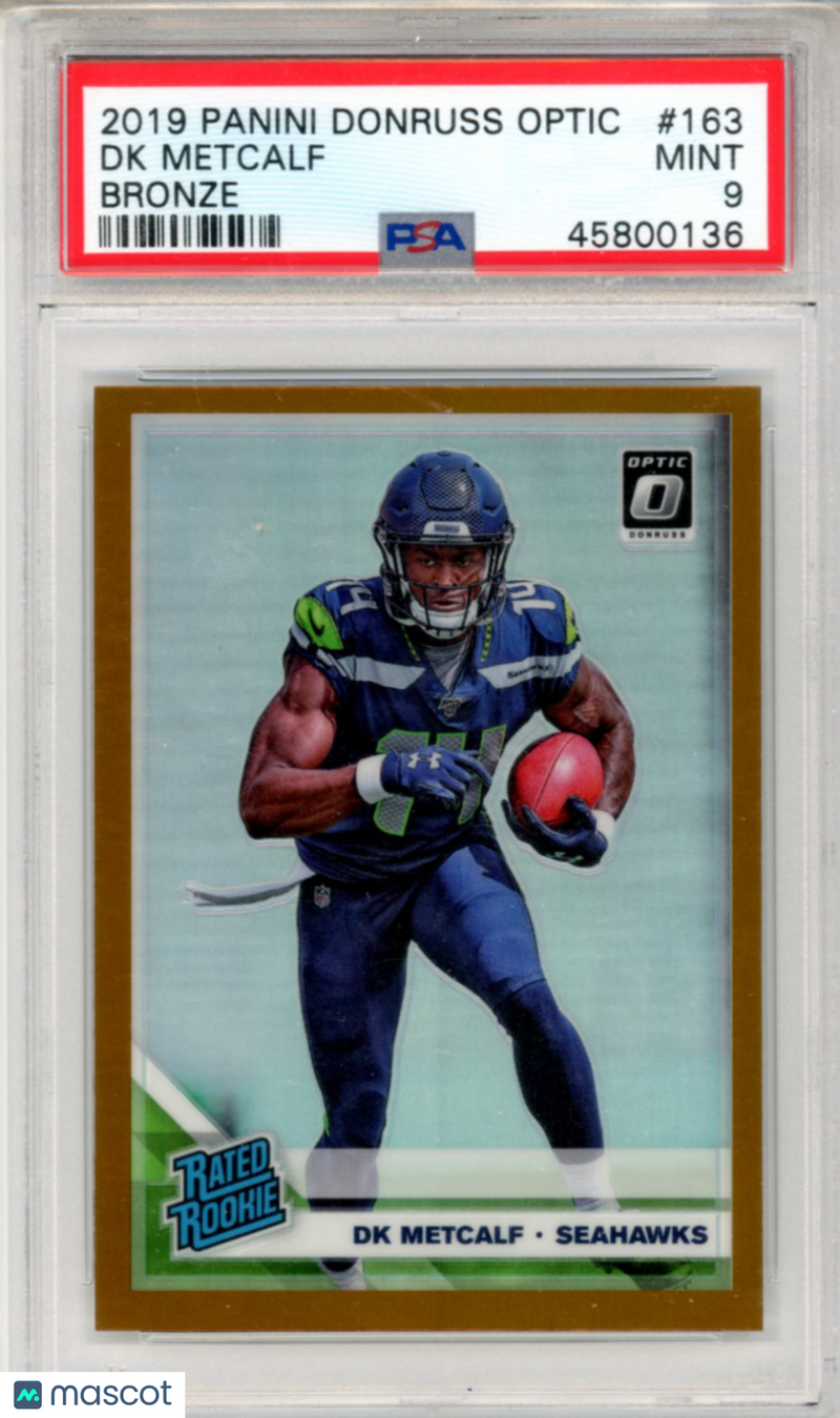 2019 Panini Donruss Optic DK Metcalf