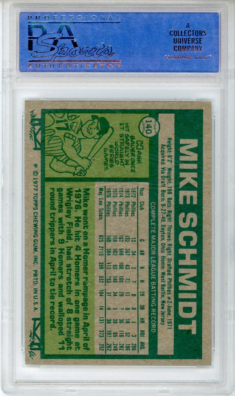 1977 Topps Mike Schmidt