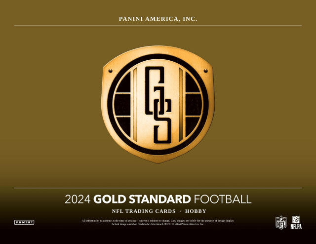 2024 Panini Gold Standard Football Hobby Box (5 Auto/Mem)