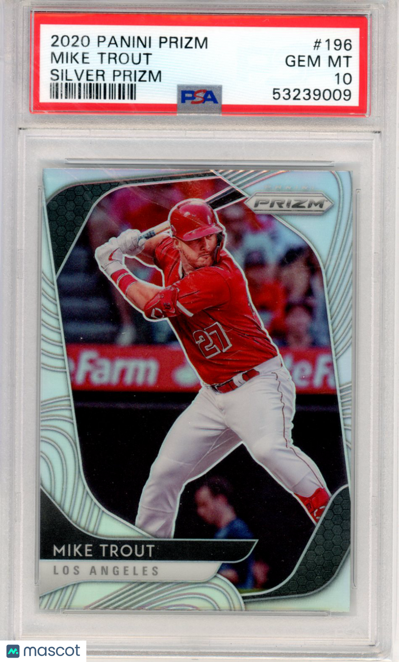 2020 Panini Prizm Mike Trout Silver Prizm
