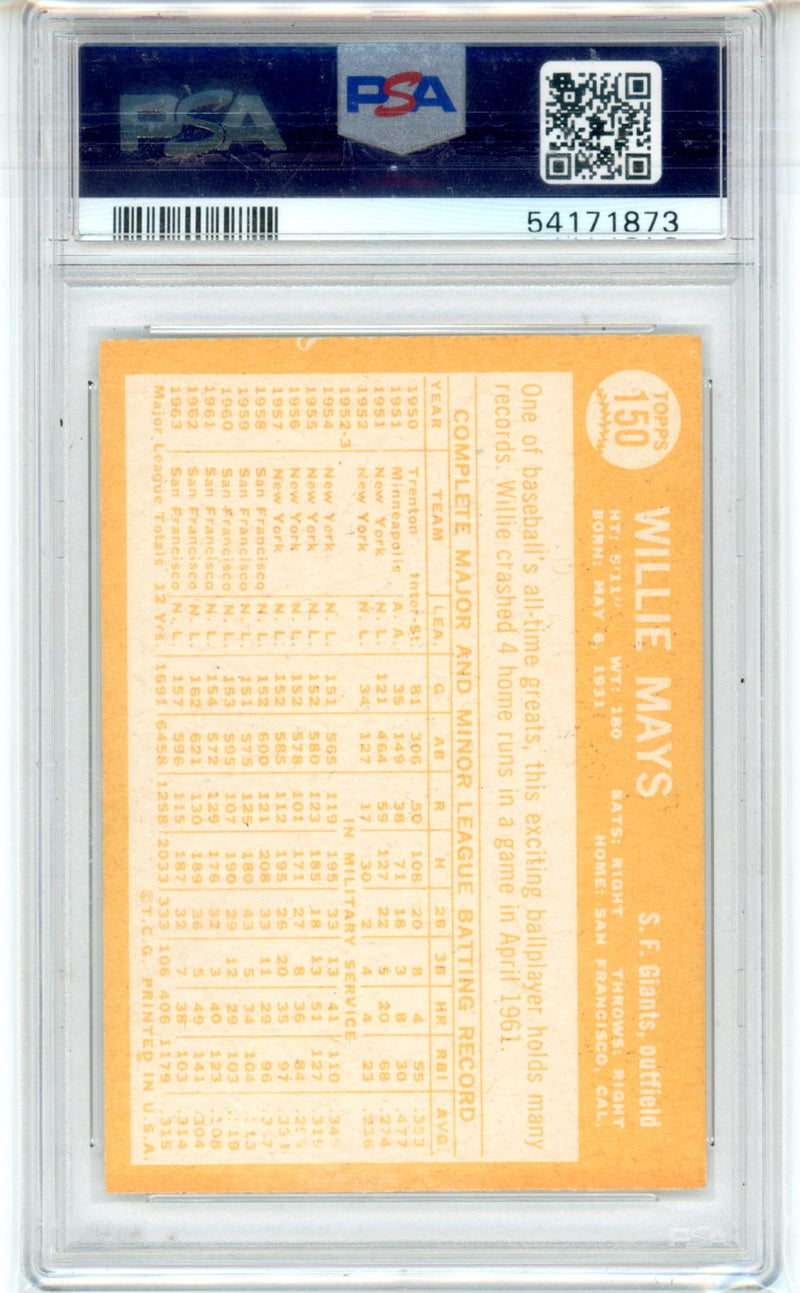 1964 Topps Willie Mays