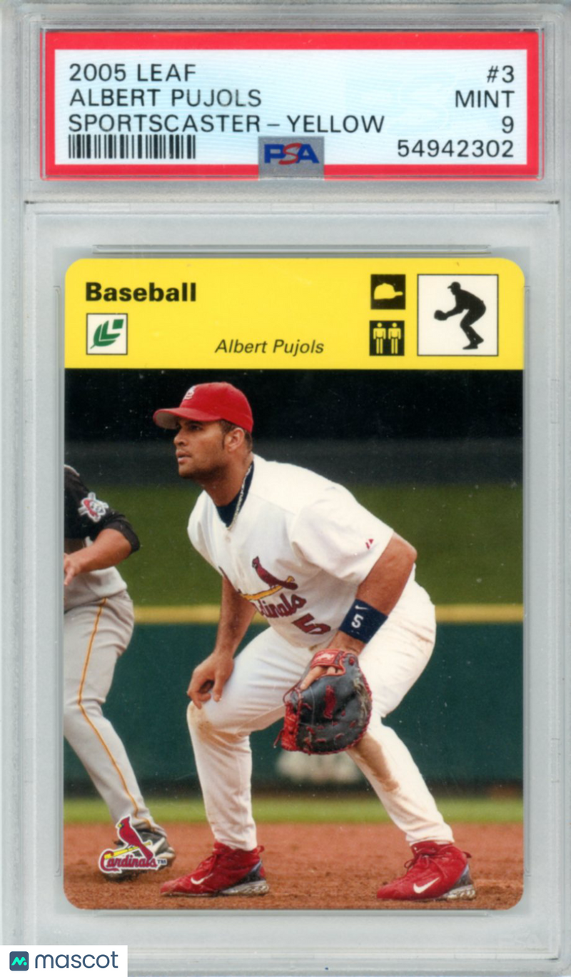 2005 Leaf Sportscaster Albert Pujols