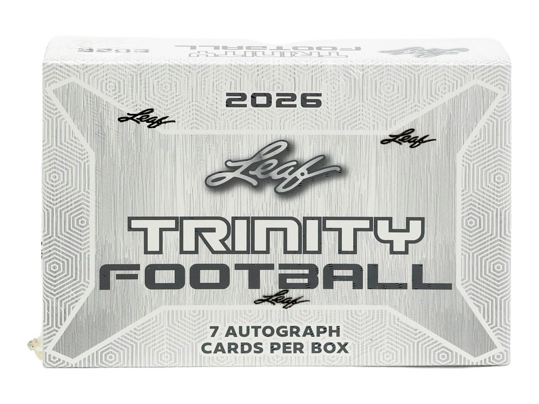2026 Leaf Trinity Football Hobby Box (7 Auto)