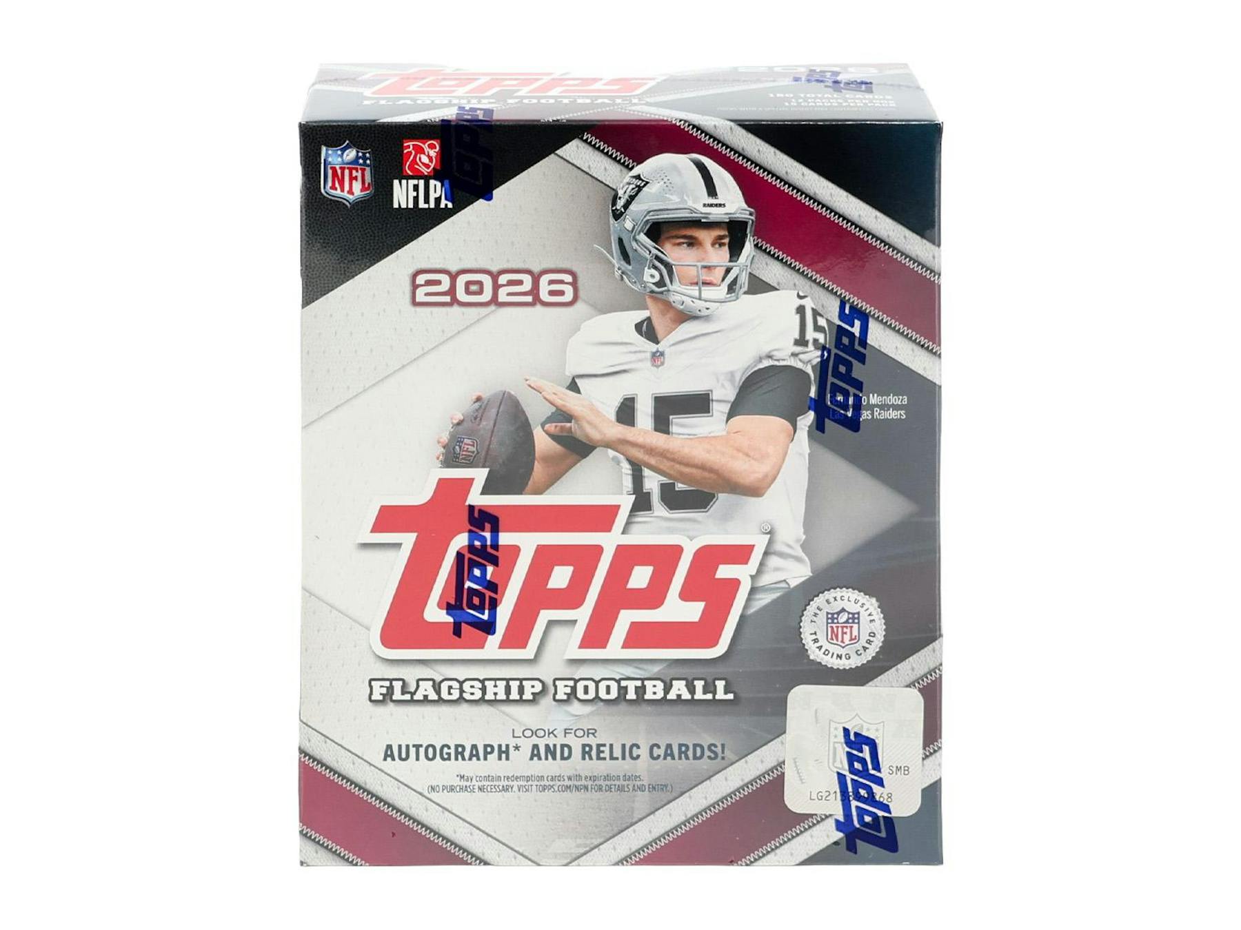 2026 Topps Football Mega Box (Red Crackle)