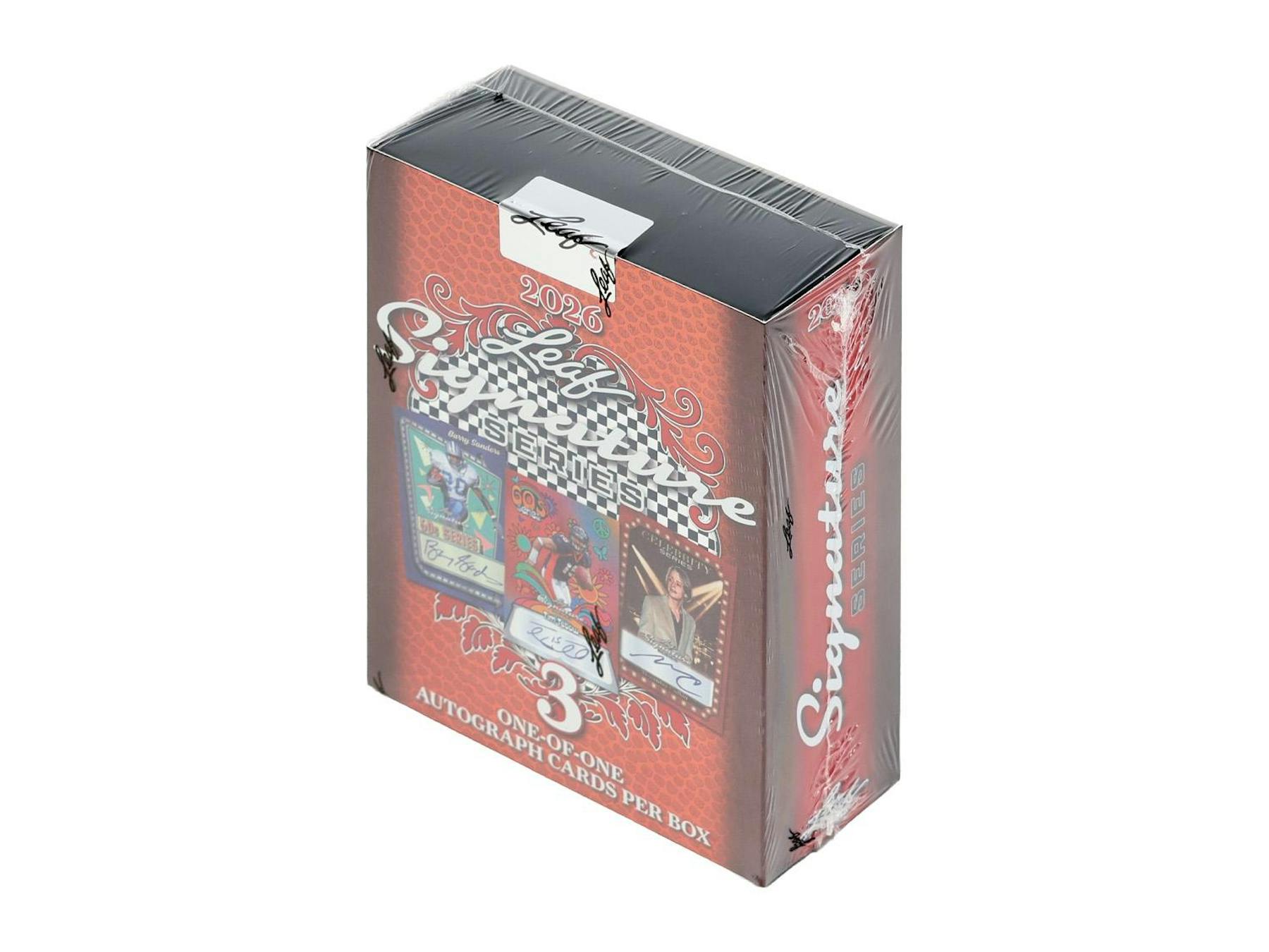 2026 Leaf Signature Series Hobby Box (3 One of One Autograph Cards) 1/1