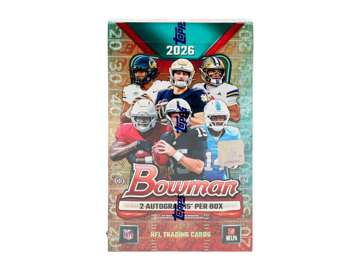 2026 Bowman Football Hobby Box (2 Autos)