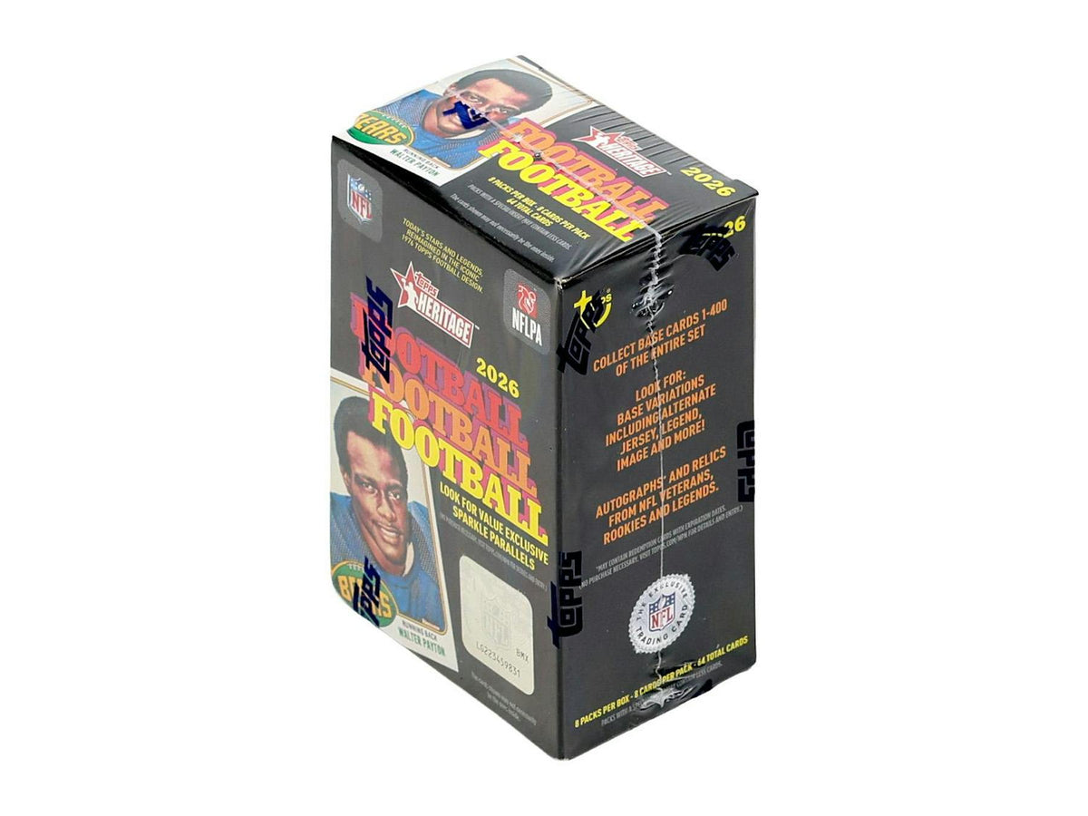 2026 Topps Heritage Football Blaster Box